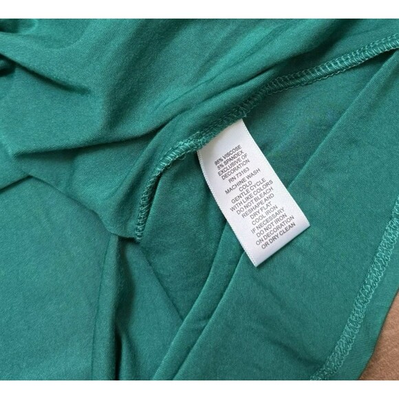 Cable & Gauge Green Wrap Midi Dress - Picture 8 of 9